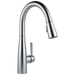 Delta Essa 9113 Single Handle Pull-Down Kitchen Faucet, arctic stainless
