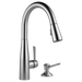 Delta Essa 9113 Single Handle Pull-Down Kitchen Faucet, arctic stainless - view 2