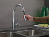 Delta Essa 9113 Single Handle Pull-Down Kitchen Faucet, arctic stainless - view 4