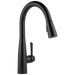 Delta Essa 9113 Single Handle Pull-Down Kitchen Faucet, matte black