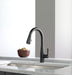 Delta Essa 9113 Single Handle Pull-Down Kitchen Faucet, matte black - view 4