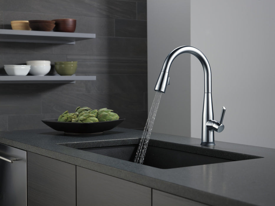 Delta Essa 9113T Single Handle Pull-Down Kitchen Faucet with TouchTouch 2O Technology
