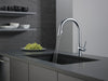 Delta Trinsic 9159 Single Handle Pull-Down Kitchen Faucet, arctic stainless - view 5