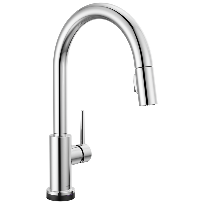 Delta Trinsic 9159T Single Handle Pull-Down Kitchen Faucet with TouchTouch 2O Technology, chrome