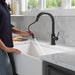 Delta Trinsic 9159TLV VoiceIQ Kitchen Faucet with TouchTouch 2O Technology with Touchless Technology, matte black - view 5
