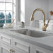 Delta Leland 9178TL TouchTouch 2O Technology Kitchen Faucet with Touchless Technology, champagne bronze - view 3