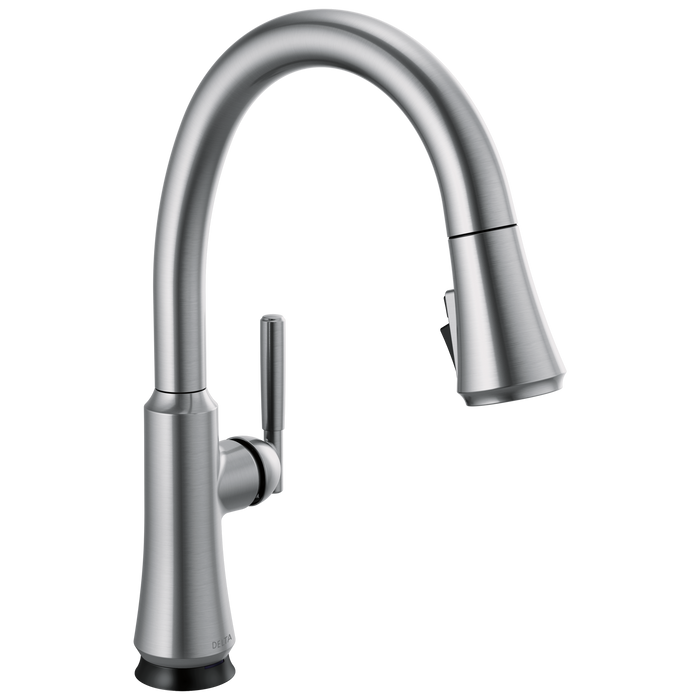 Delta Coranto 9179TL TouchTouch 2O Technology Kitchen Faucet with Touchless Technology, arctic stainless