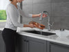 Delta Coranto 9179TL TouchTouch 2O Technology Kitchen Faucet with Touchless Technology, arctic stainless - view 5