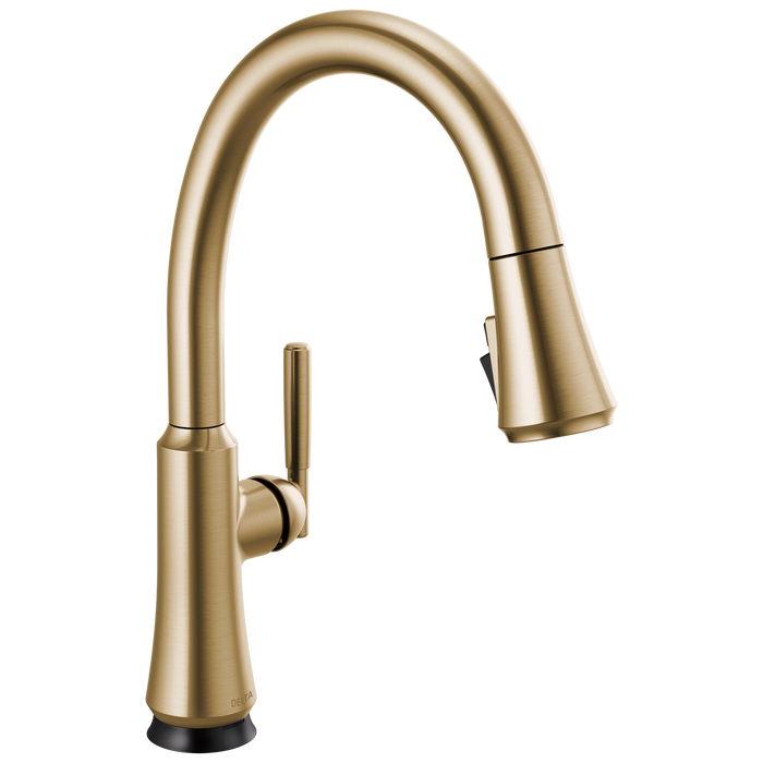 Delta Coranto 9179TL TouchTouch 2O Technology Kitchen Faucet with Touchless Technology, champagne bronze