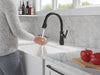 Delta Coranto 9179TL TouchTouch 2O Technology Kitchen Faucet with Touchless Technology, matte black - view 4