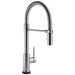Delta Trinsic 9659TL TouchTouch 2O Technology Kitchen Faucet with Touchless Technology, arctic stainless