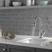 Delta Leland 9678TL Touch2O Bar / Prep Faucet with Touchless Technology, arctic stainless - view 3