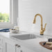 Delta Leland 9678TL Touch2O Bar / Prep Faucet with Touchless Technology, champagne bronze - view 3