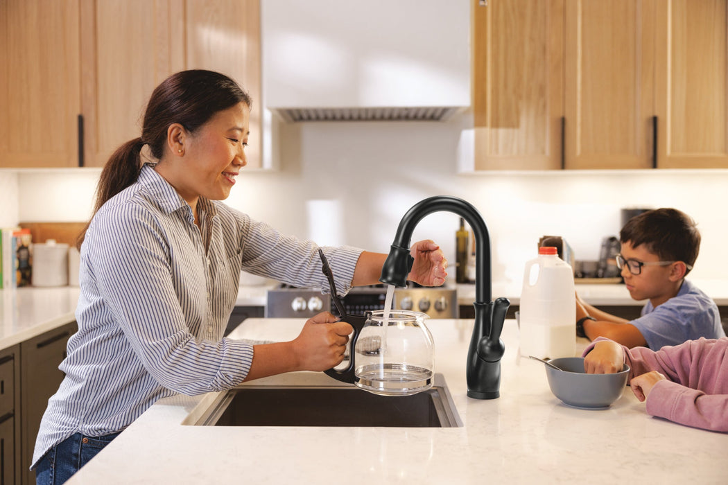 Delta Leland 9678TL Touch2O Bar / Prep Faucet with Touchless Technology, matte black - view 3