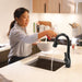 Delta Leland 9678TL Touch2O Bar / Prep Faucet with Touchless Technology, matte black - view 5