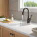 Delta Leland 9678TL Touch2O Bar / Prep Faucet with Touchless Technology, venetian bronze - view 4