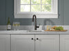 Delta Essa 9913 Single Handle Pull-Down Bar / Prep Faucet, venetian bronze - view 3