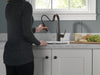 Delta Essa 9913 Single Handle Pull-Down Bar / Prep Faucet, venetian bronze - view 4