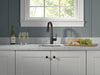 Delta Essa 9913 Single Handle Pull-Down Bar / Prep Faucet, venetian bronze - view 5
