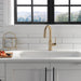 Delta Trinsic 9959 Single Handle Pull-Down Bar / Prep Faucet, champagne bronze - view 3