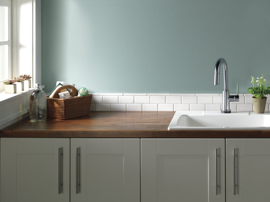 Delta Trinsic 9959T Single Handle Pull-Down Bar / Prep Faucet with TouchTouch 2O Technology, arctic stainless - view 3