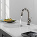 Delta Trinsic 9959TL Touch2O Bar / Prep Faucet with Touchless Technology, black stainless - view 3