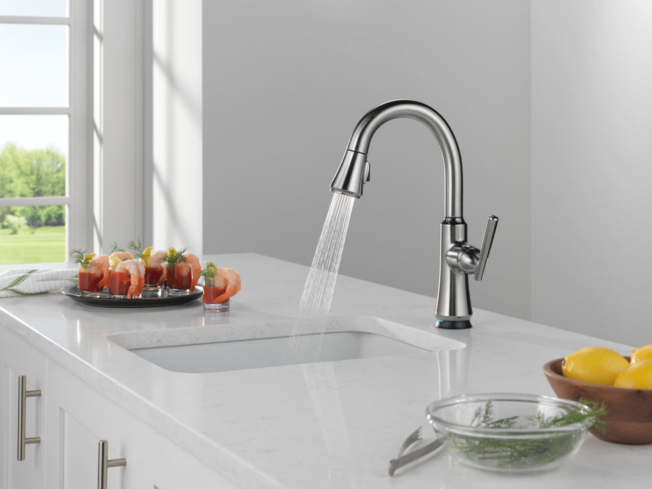 Delta Coranto 9979TL Touch2O Bar / Prep Faucet with Touchless Technology, arctic stainless - view 2