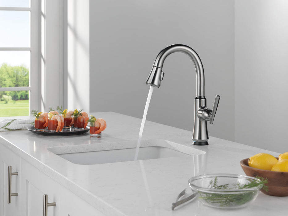 Delta Coranto 9979TL Touch2O Bar / Prep Faucet with Touchless Technology, arctic stainless - view 3