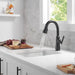 Delta Coranto 9979TL Touch2O Bar / Prep Faucet with Touchless Technology, matte black - view 2