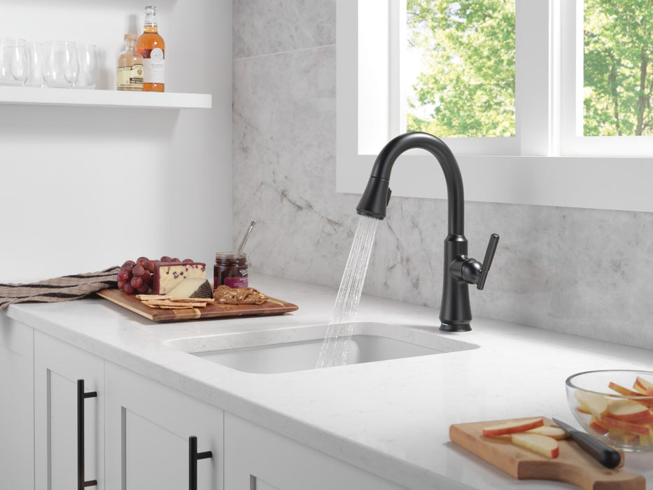 Delta Coranto 9979TL Touch2O Bar / Prep Faucet with Touchless Technology, matte black - view 2