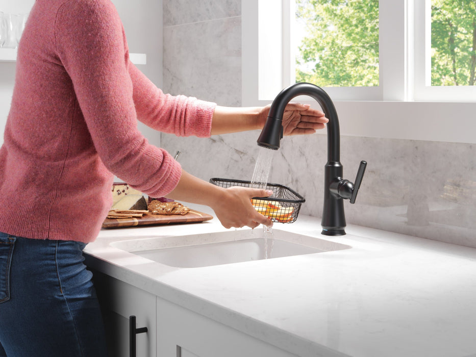 Delta Coranto 9979TL Touch2O Bar / Prep Faucet with Touchless Technology, matte black - view 5