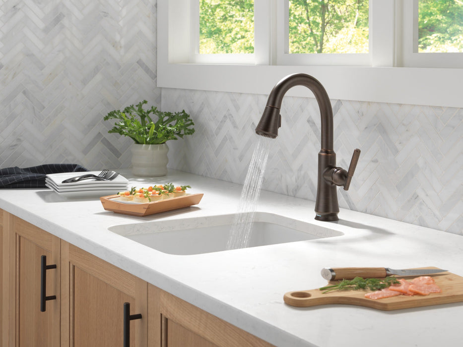 Delta Coranto 9979TL Touch2O Bar / Prep Faucet with Touchless Technology, venetian bronze - view 2