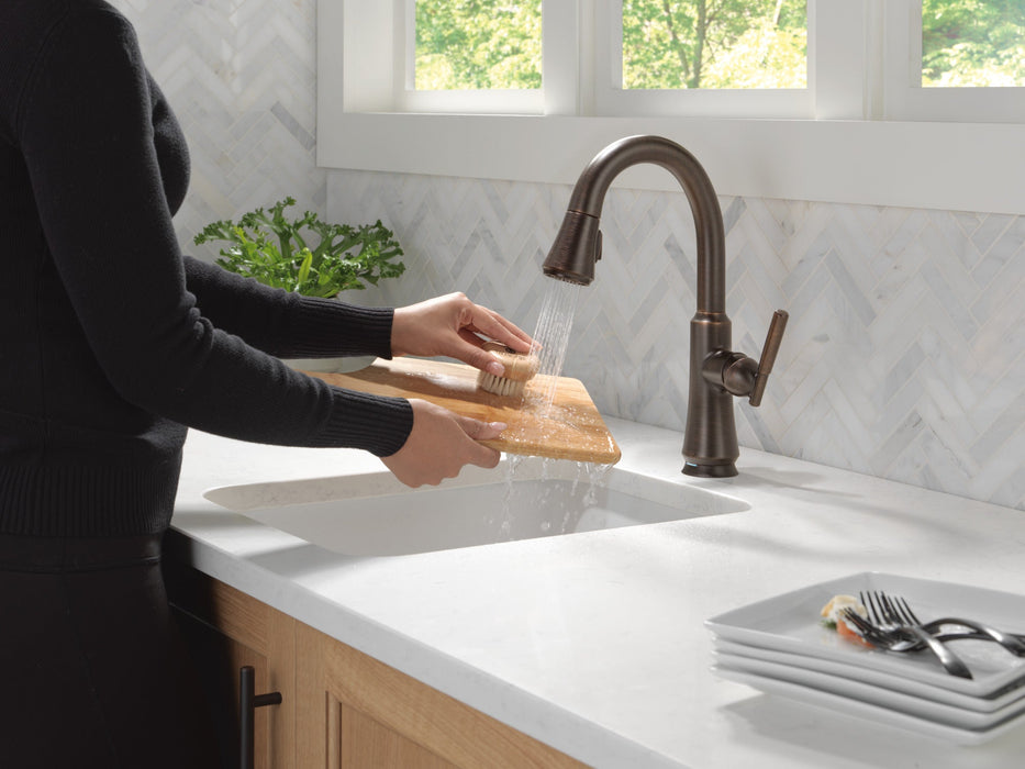 Delta Coranto 9979TL Touch2O Bar / Prep Faucet with Touchless Technology, venetian bronze - view 4