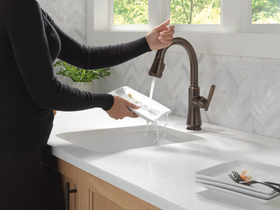 Delta Coranto 9979TL Touch2O Bar / Prep Faucet with Touchless Technology, venetian bronze - view 5