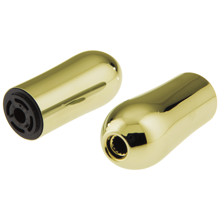 Delta Innovations A64 Metal Lever Handle Accent Set, polished brass