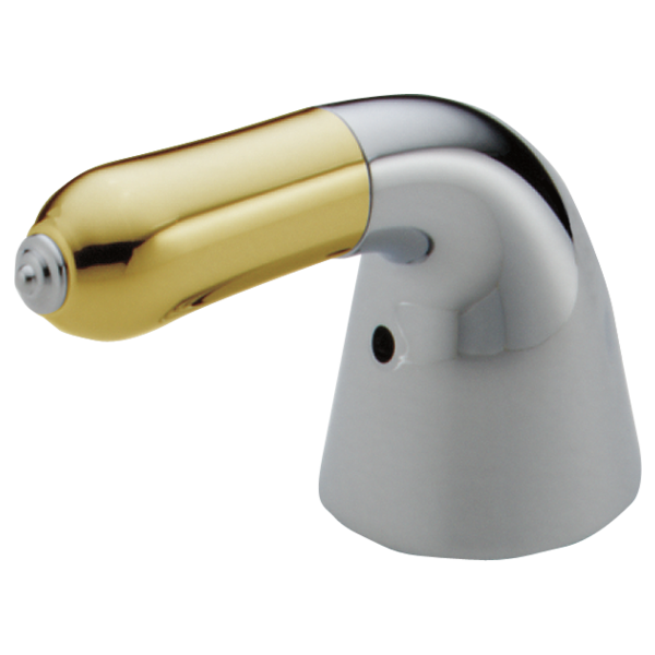 Delta Innovations A64 Metal Lever Handle Accent Set, polished brass - view 2