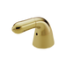 Delta Innovations A64 Metal Lever Handle Accent Set, polished brass - view 3