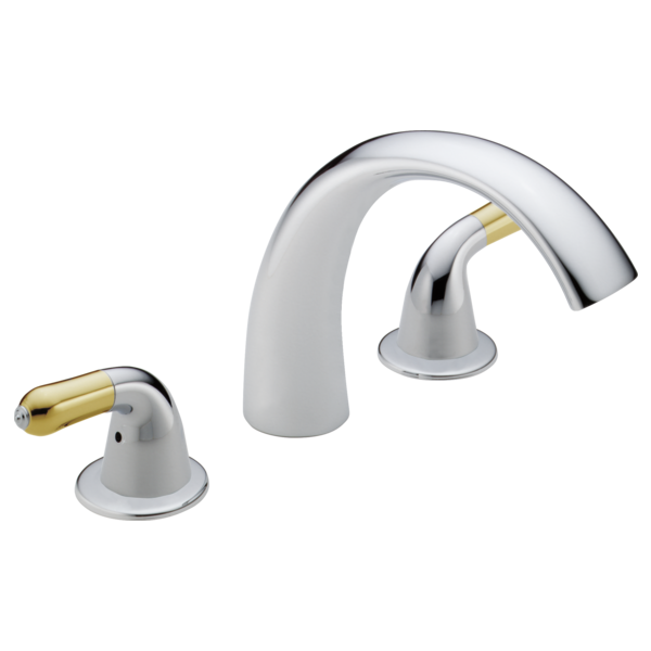 Delta Innovations A64 Metal Lever Handle Accent Set, polished brass - view 4