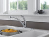Delta Foundations B1310LF Single Handle Kitchen Faucet, chrome - view 2