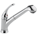Delta Foundations B4310LF Single Handle Pull-Out Kitchen Faucet, chrome