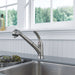 Delta Foundations B4310LF Single Handle Pull-Out Kitchen Faucet, stainless - view 2