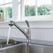 Delta Foundations B4310LF Single Handle Pull-Out Kitchen Faucet, stainless - view 3