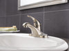 Delta Foundations B510LF Single Handle Centerset Bathroom Faucet, stainless - view 2