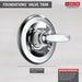 Delta Foundations BT13010 Monitor 13 Series Valve Only Trim, chrome - view 4