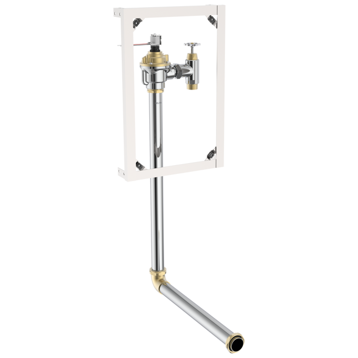 Commercial 1600T Series 1600T6102ARI E-Concealed Hardwire Flush Valve Rough-in, chrome