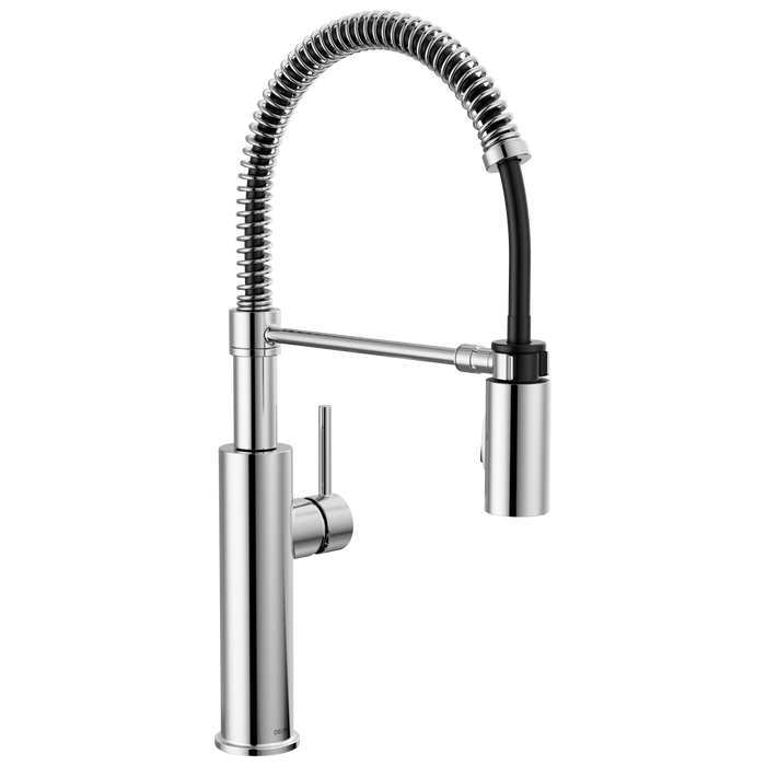 Delta Antoni 18803 Single-Handle Pull-Down Spring Kitchen Faucet, chrome