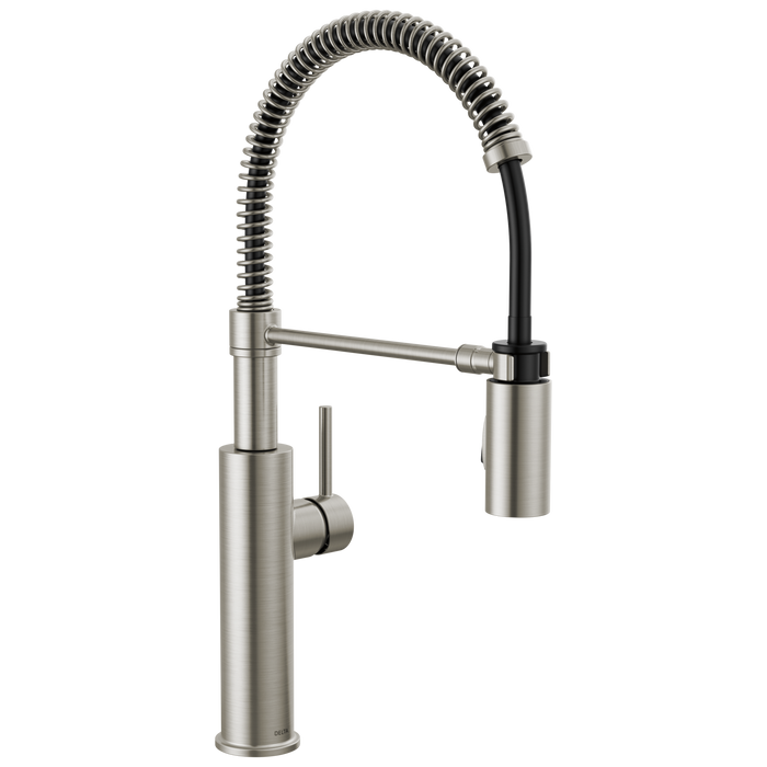 Delta Antoni 18803 Single-Handle Pull-Down Spring Kitchen Faucet, spotshield stainless