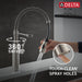 Delta Antoni 18803 Single-Handle Pull-Down Spring Kitchen Faucet, spotshield stainless - view 3
