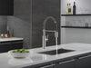 Delta Antoni 18803 Single-Handle Pull-Down Spring Kitchen Faucet, spotshield stainless - view 5