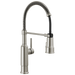 Delta Theodora 18804Z Single-Handle Pull-Down Spring Kitchen Faucet, spotshield stainless
